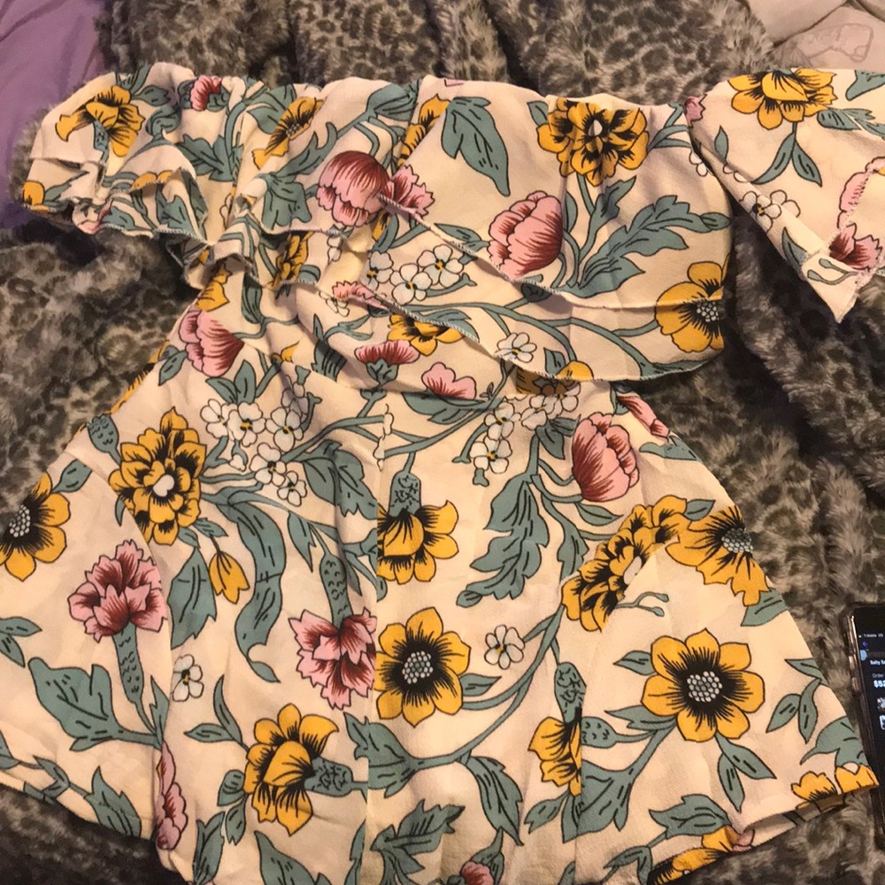 Floral romper